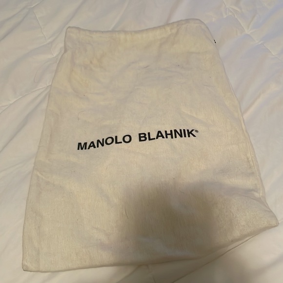 Manolo Blahnik black leather pumps- very good condition - size 38 - Picture 7 of 7